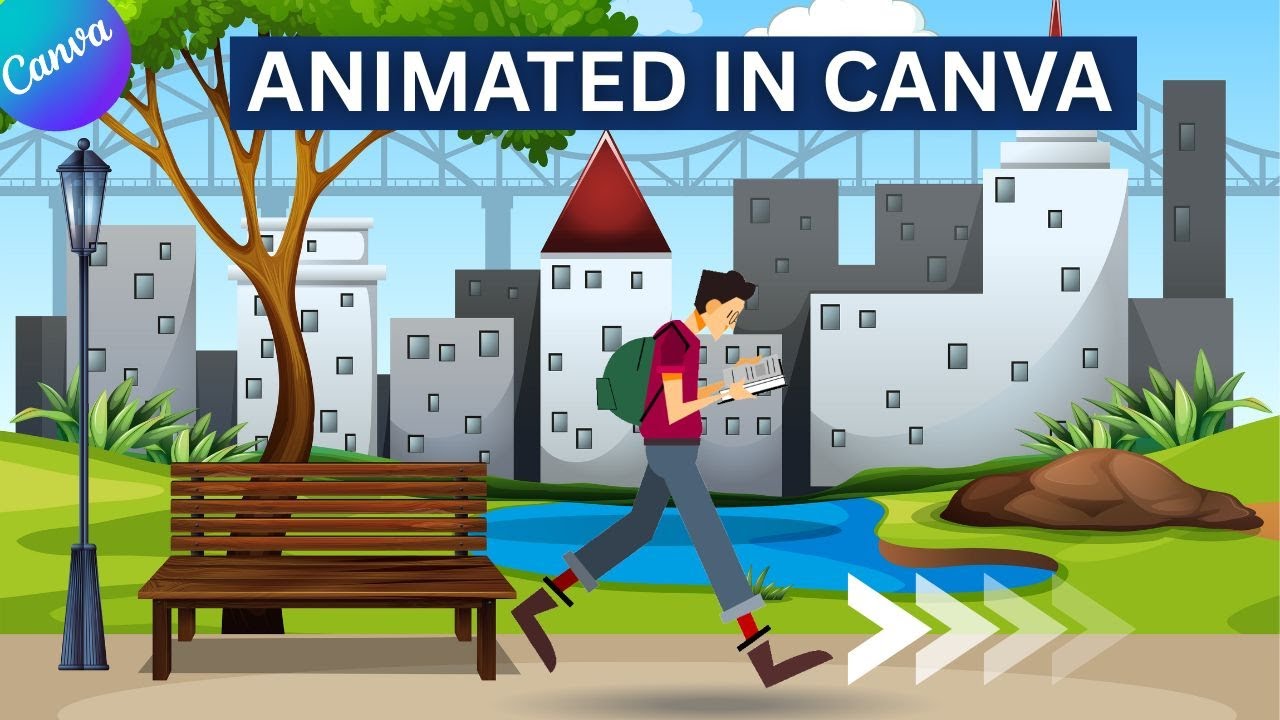 Create FREE Animated Cartoon Videos in Canva – Step-by-Step Tutorial!