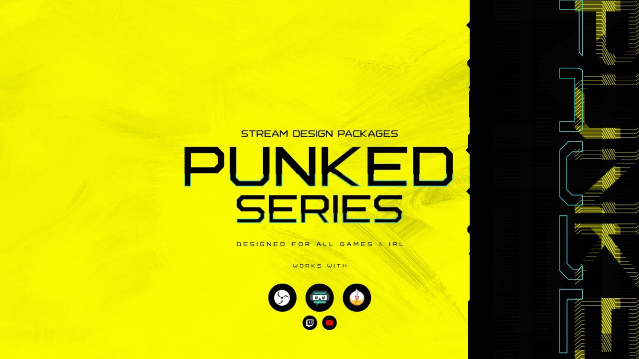 OWN3D.TV - Animated Punked Overlay Package [Twitch/Youtube/Facebook/Co][OBS/SLOBS/XSPLIT]