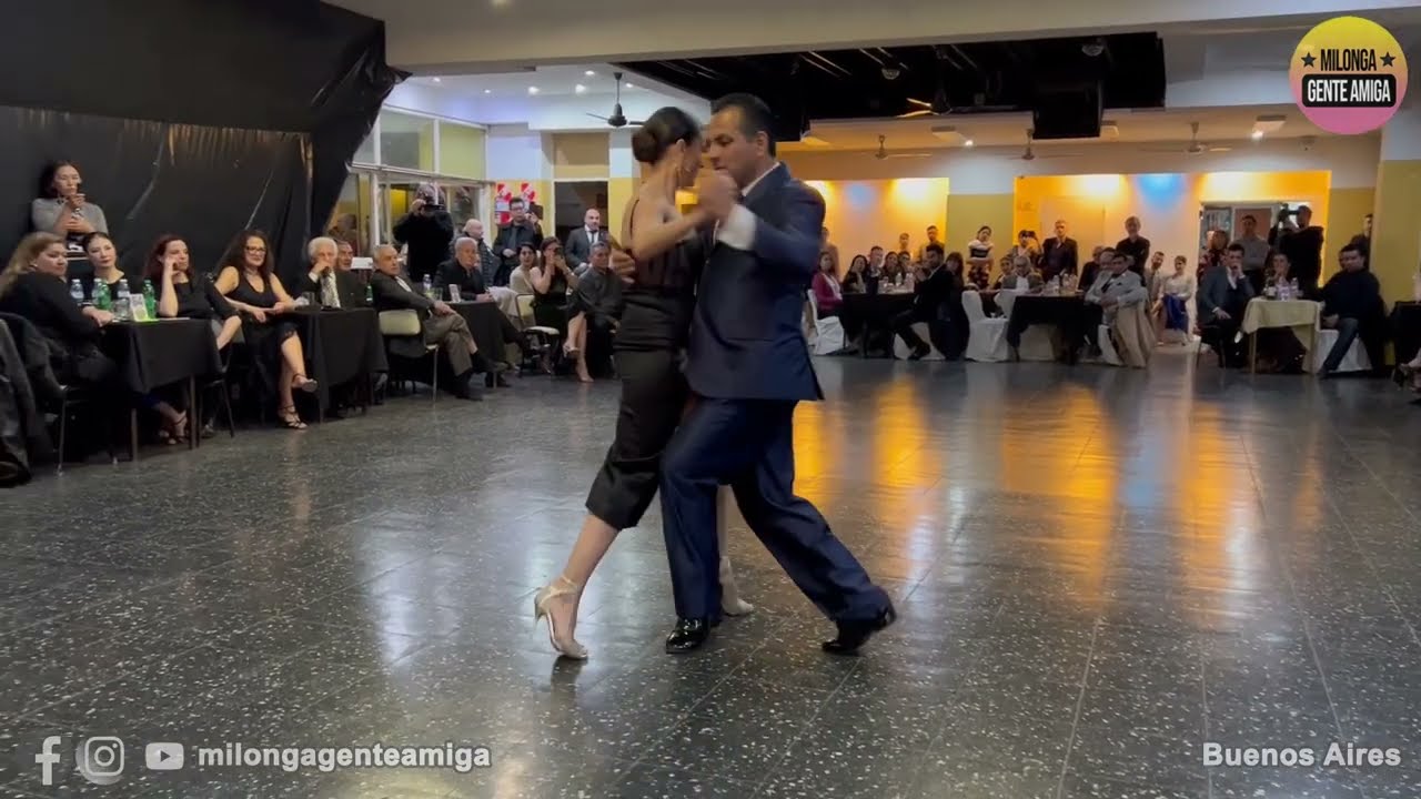 Francisco Forquera y Maria Ceva - Milonga Gente Amiga - 27/AGO/2023 (2/2)