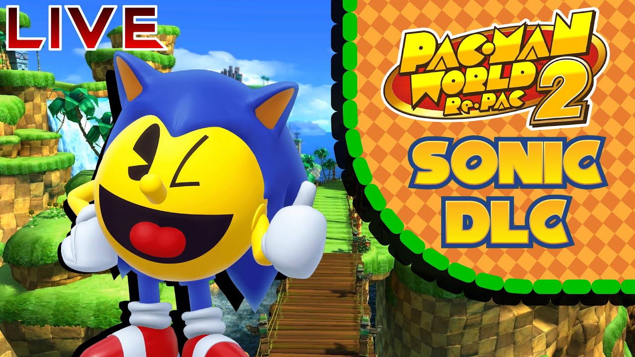 Pac-Man World 2 Re-Pac LIVE - Sonic DLC