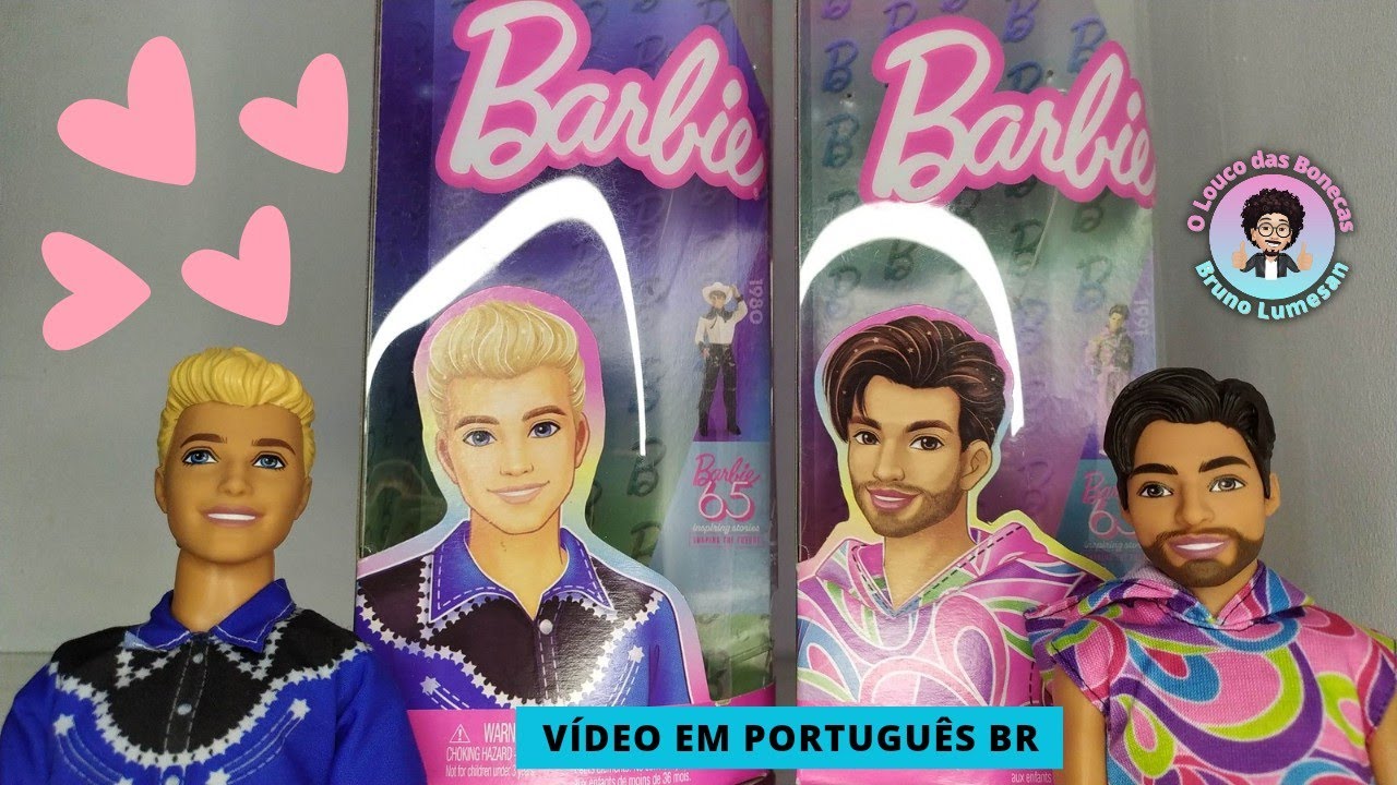 REVIEW KEN FASHIONISTAS #226 E #227 EM PORTUGUÊS BR