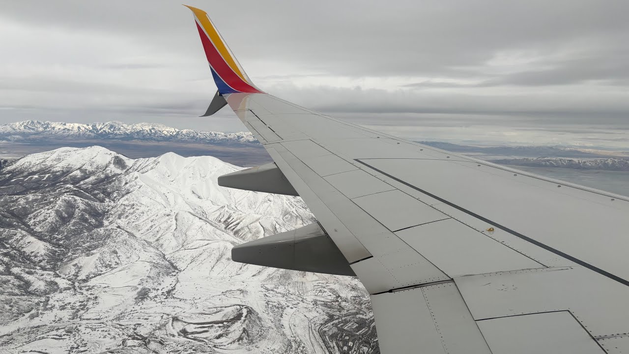 [4K] Full Flight | Southwest Airlines 737-700 Los Angeles to Salt Lake City