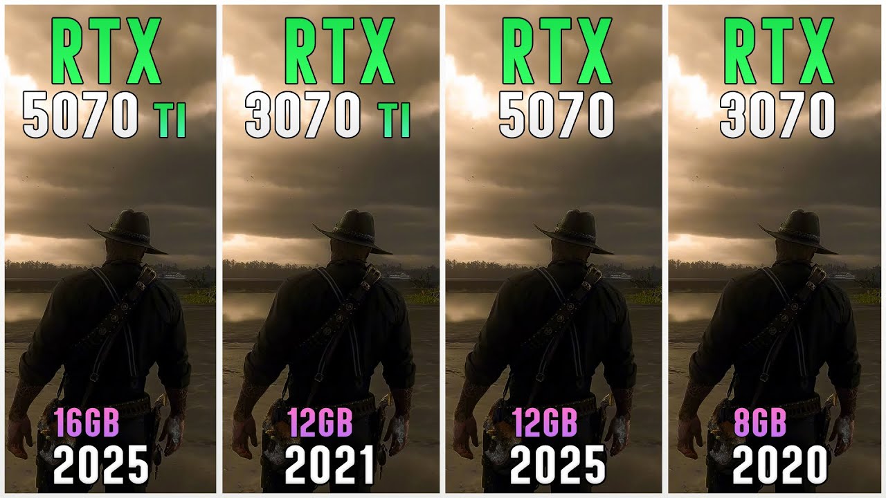 RTX 5070 TI vs RTX 3070 TI vs RTX 5070 vs RTX 3070 - Test in 12 Games 1080p, 1440p & 4k