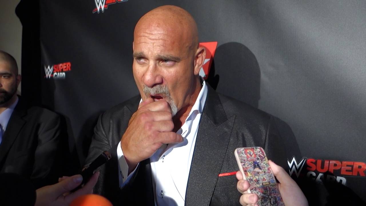 Goldberg at WWE 2K17 Launch Party