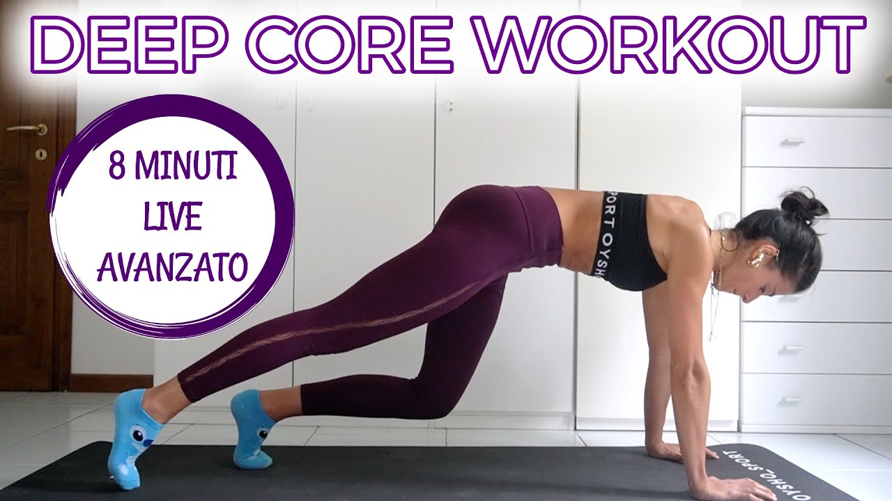 8 min ADDOMINALI KILLER - No equipment | Silvia Fascians