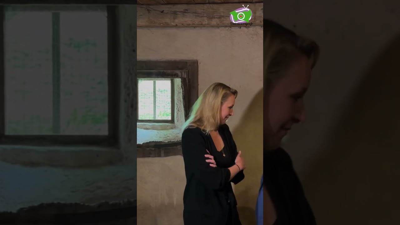 Marion Mar&eacute;chal dans la #maison de #jeannedarc &agrave; Domr&eacute;my-la-Pucelle #vosges