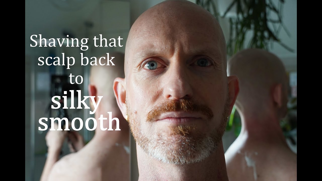 First Bald Shave for 2026 - Shaving that scalp back to silky smooth