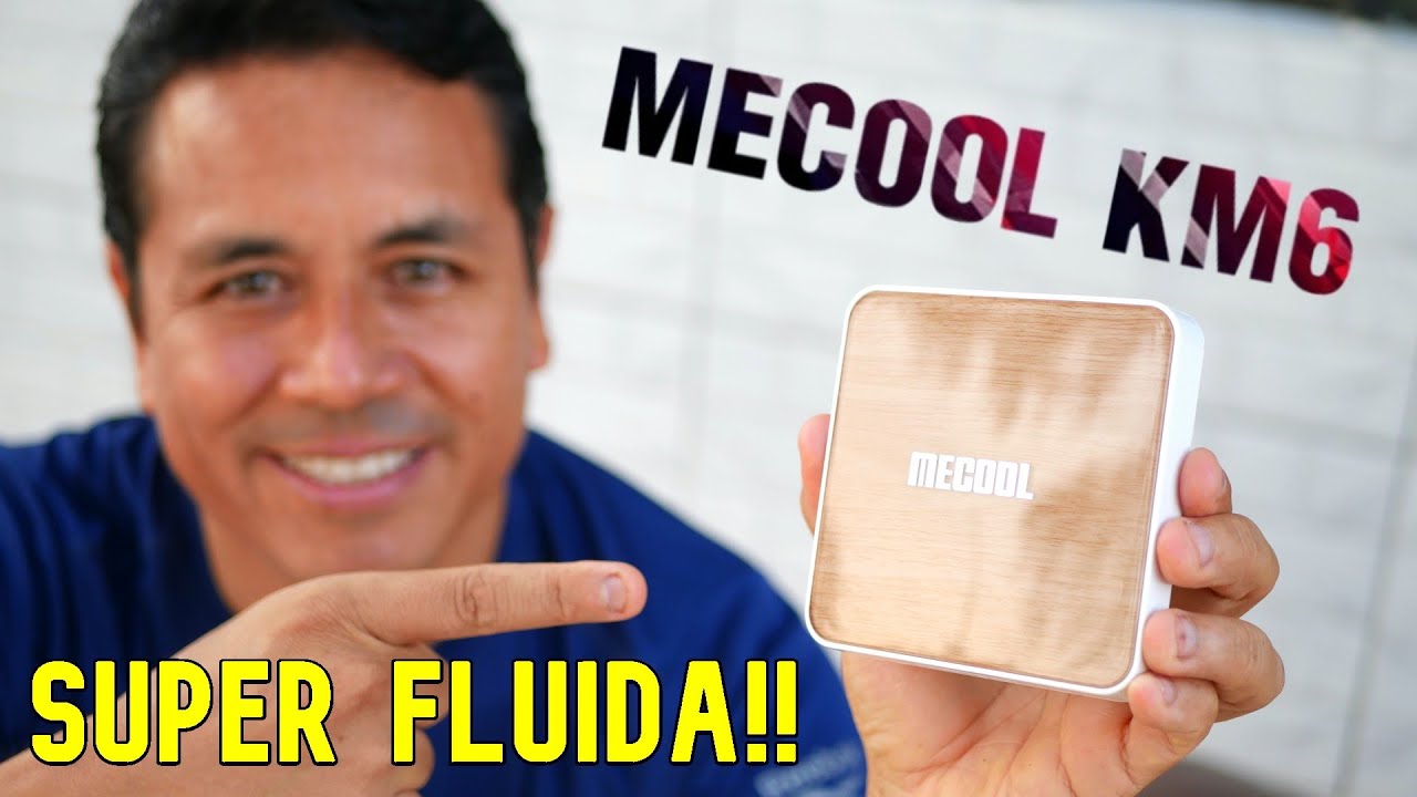 TV Box Mecool KM6 DELUXE, ...LA SUPER POWER, CON EL S905X4 !!