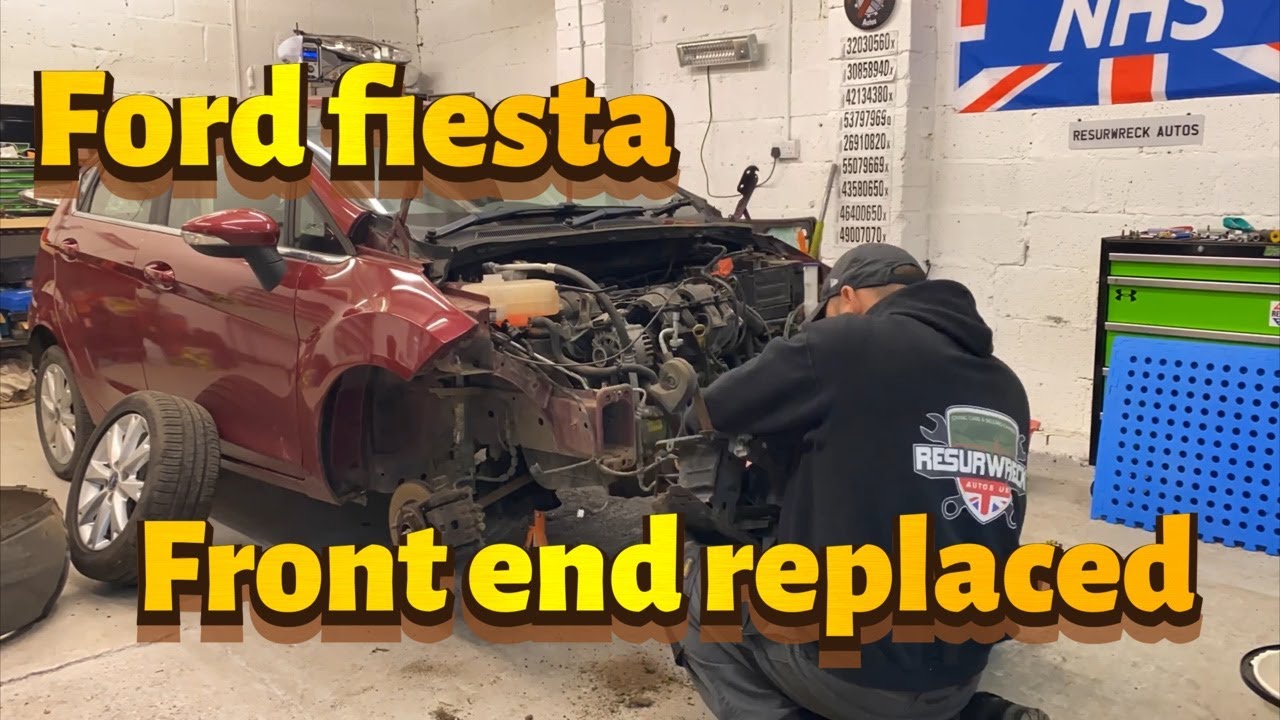 FORD FIESTA ZETEC 2010 COPART SALVAGE REBUILD PT 1