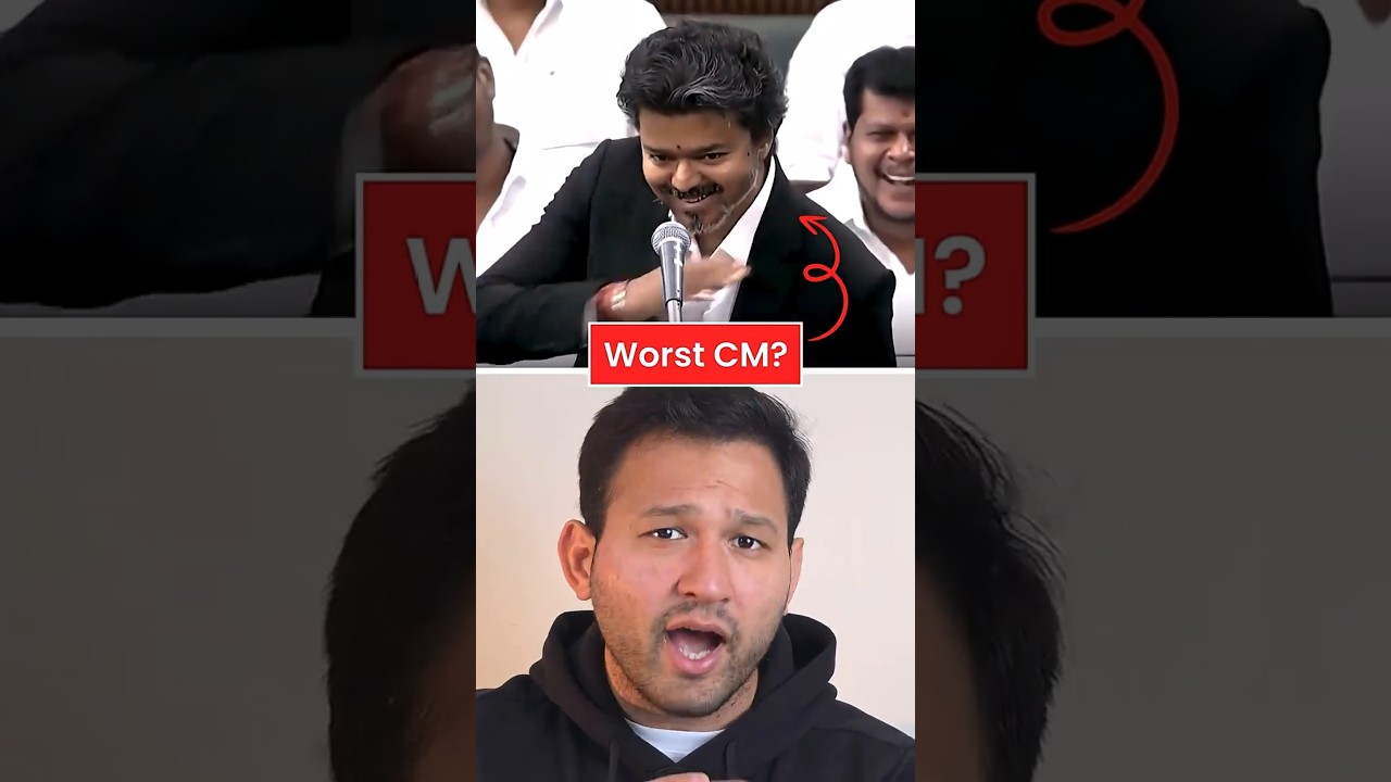 Worst CM...Vijay Thalapathy?