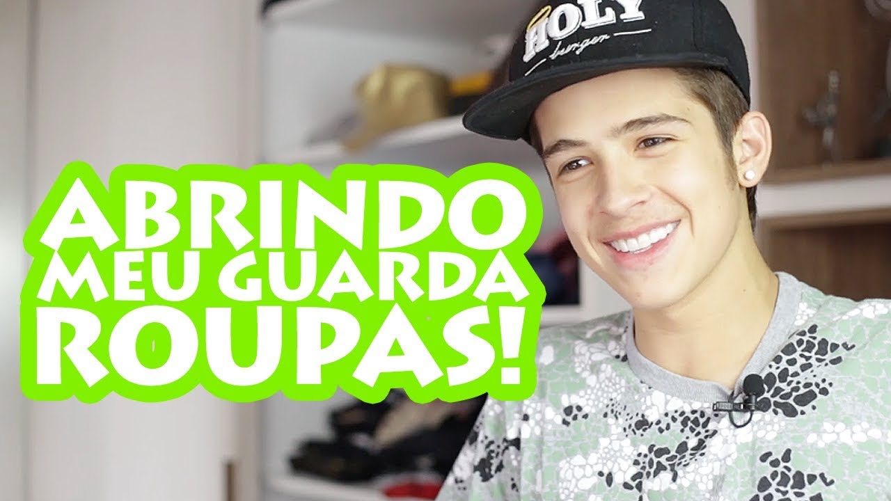ABRI MEU GUARDA ROUPA E ACHEI CADA COISA