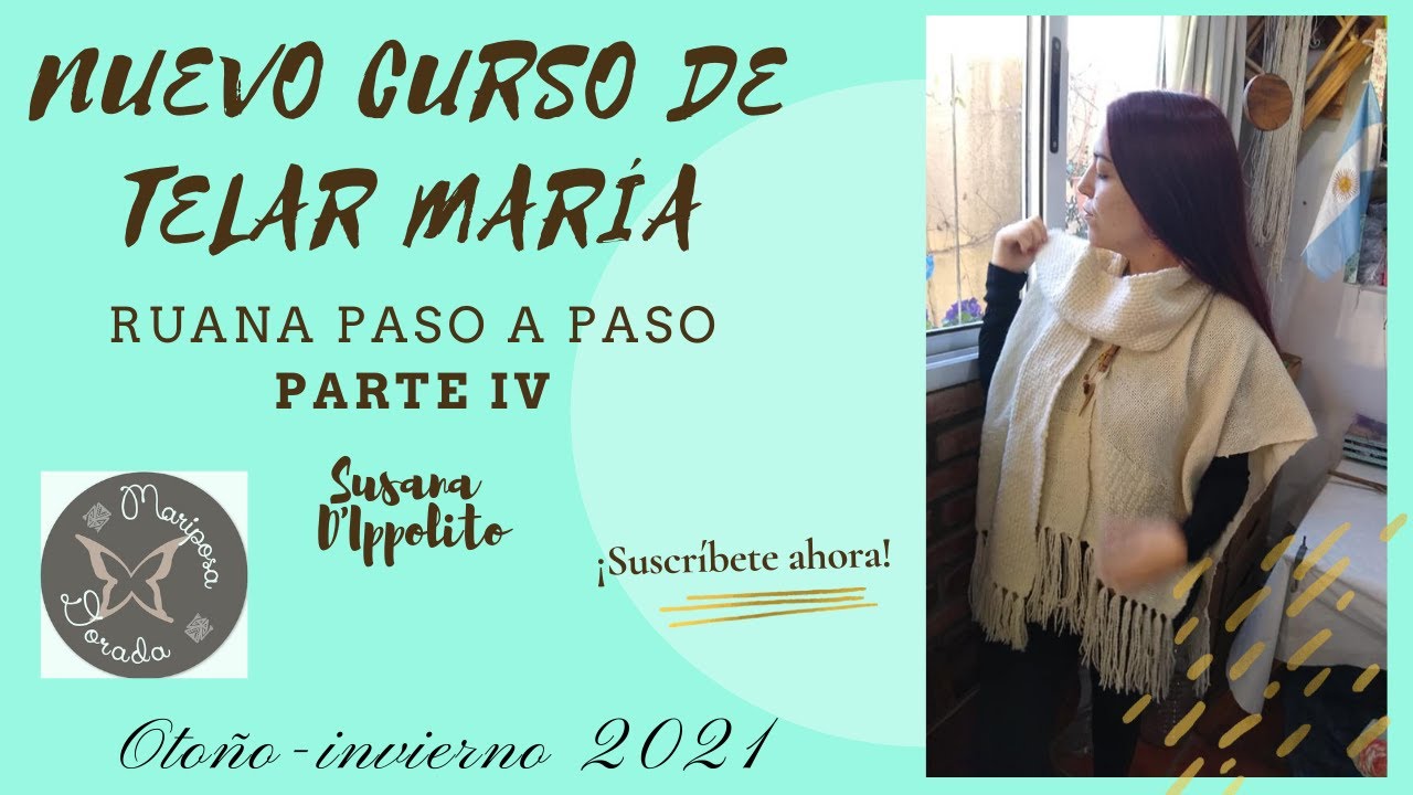 TERMINAMOS LA RUANA!!! Hoy le agregamos la CHALINA!!!!