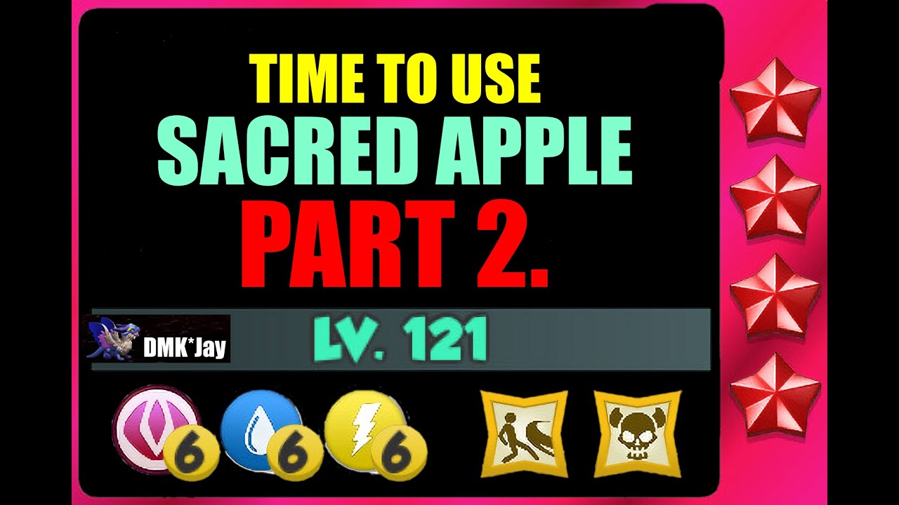 TIME TO USE SACRED APPLE PART 2. - Dragon Mania Legends - (DMK*Jay) 드래곤 매니아 레전드