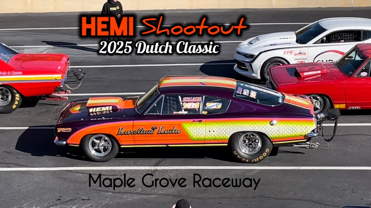Hemi Shootout at 2025 Dutch Classic NHRA Maple Grove Raceway