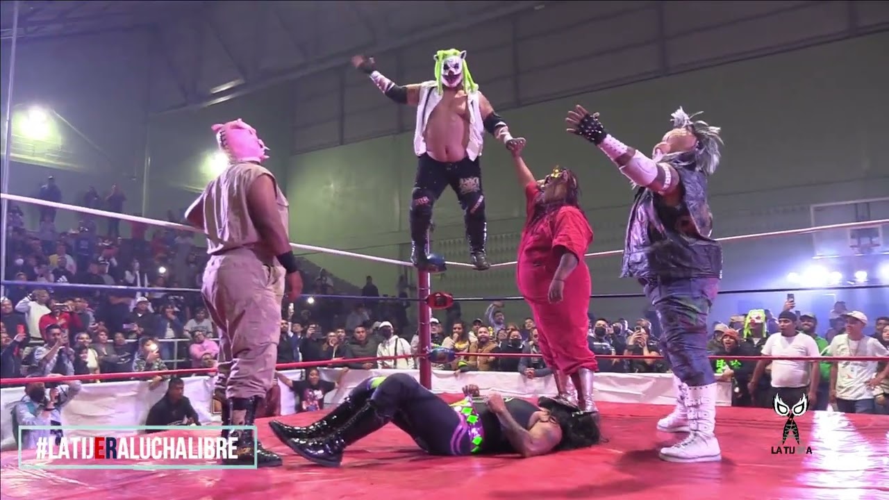 Los Vipers de AAA Vs La Puerquiza Extrema en el Deportivo Los Galeana