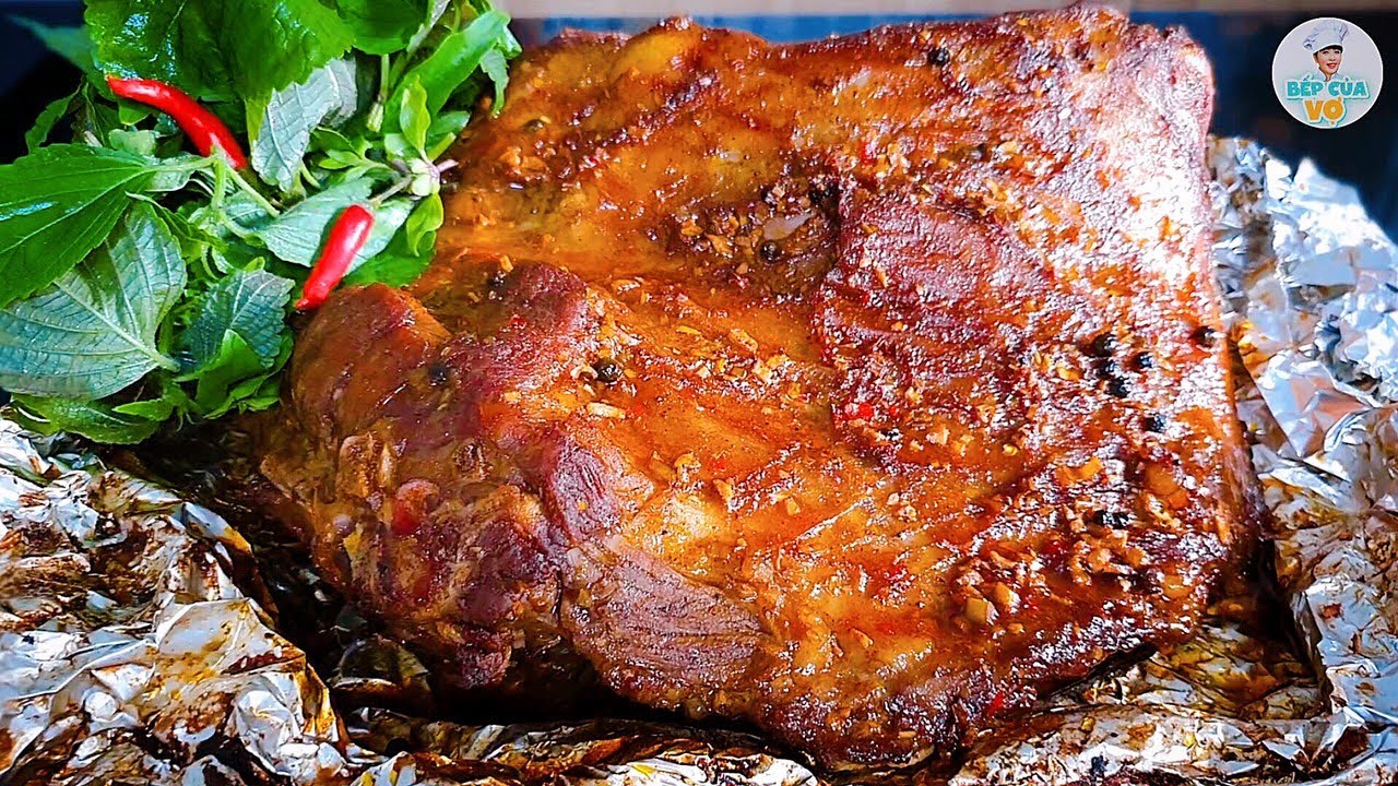 SƯỜN D&Ecirc; NƯỚNG NGŨ VỊ thơm ngon đậm vị | Chế biến thịt d&ecirc; kh&ocirc;ng h&ocirc;i | Bếp Của Vợ