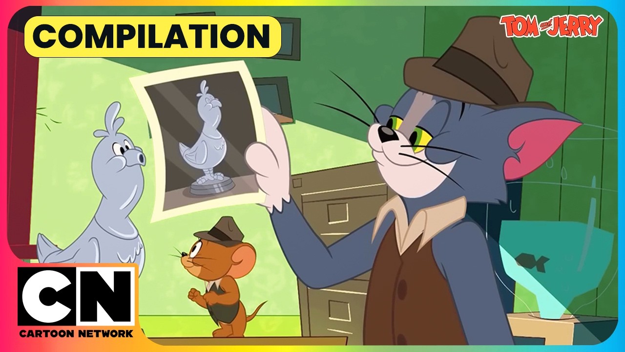 The Best Detectives Ever?!🕵🏻| Tom & Jerry🥰| Classic Cartoon😆| Kids Cartoon🌟| @cnindia