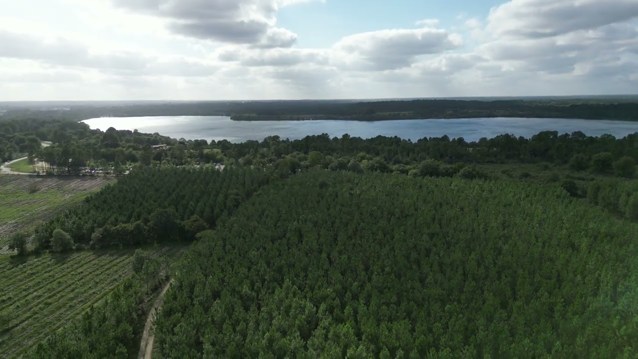 Panoramic view of Morcenx-La-Nouvelle in France  🇫🇷