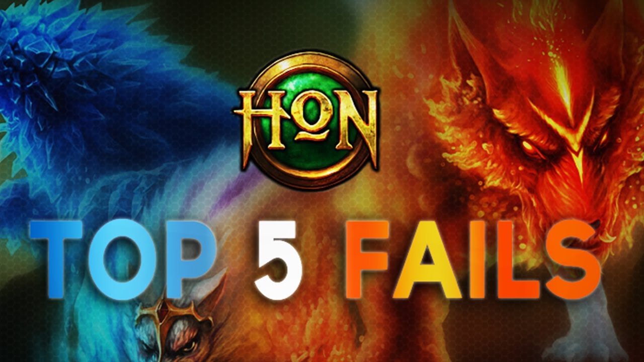 HoN Top 5 Fails - Episode 1