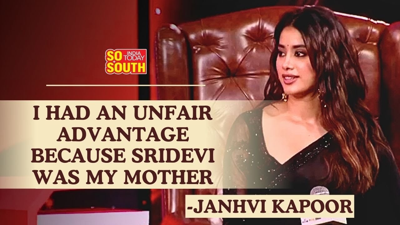 Janhvi Kapoor Comments About Privileges, Nepotism and Struggle as an Actor | AajTak Agenda | SoSouth