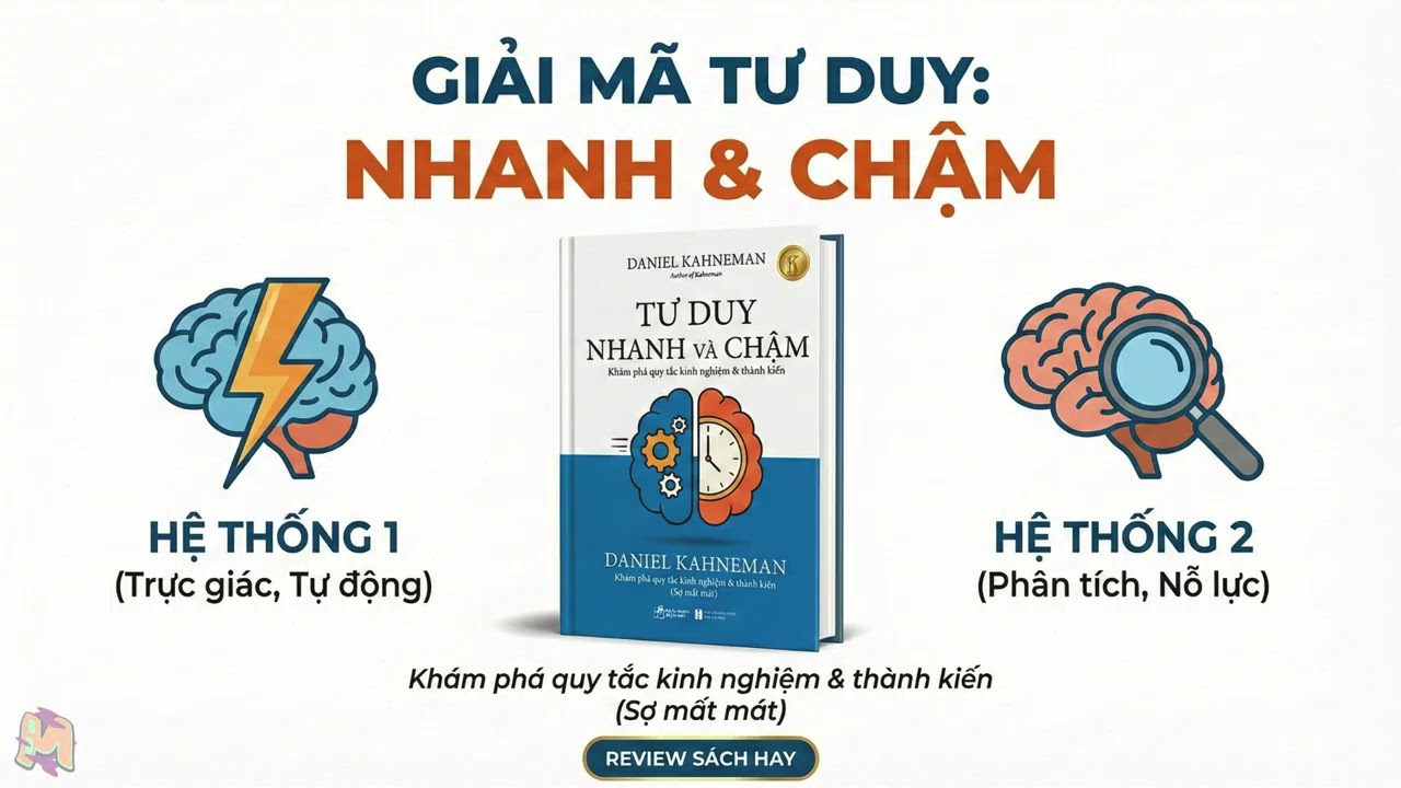[ĐỌC SÁCH THAY BẠN] | Tư Duy Nhanh Và Chậm