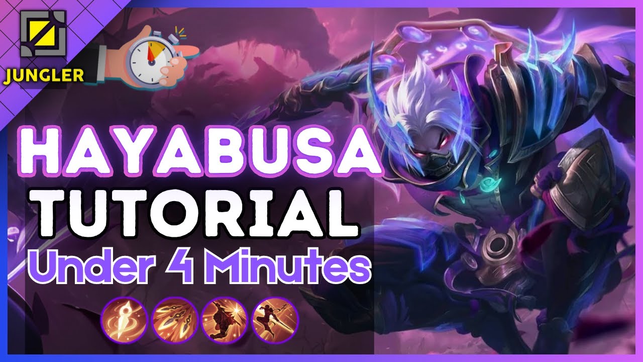 4-Minute Hayabusa Tutorial in the Jungle || (MLBB S37) 2025
