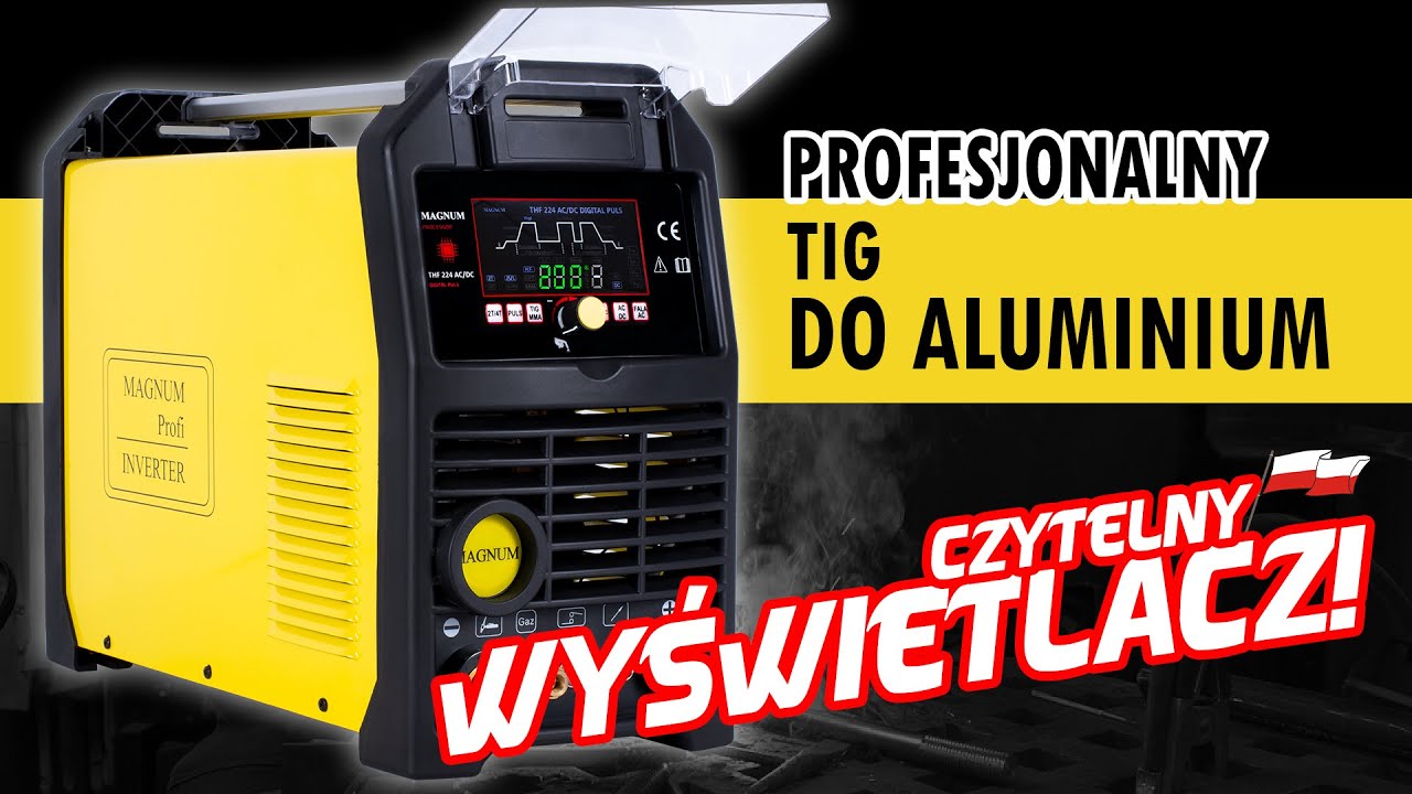 THF 224 AC/DC DIGITAL PULS - Profesjonalny TIG do aluminium