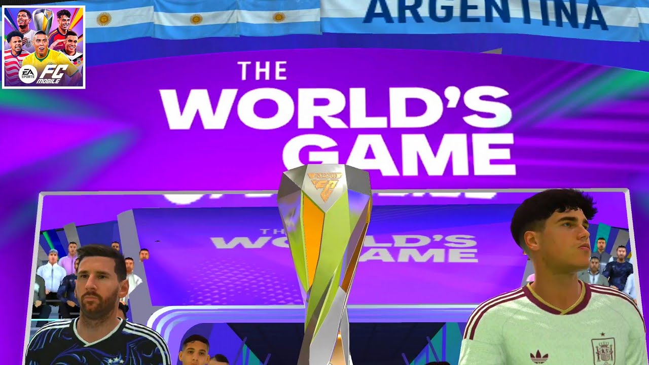 FC Mobile 26- Spain vs Argentina - FIFA World Cup 2026 Final Match