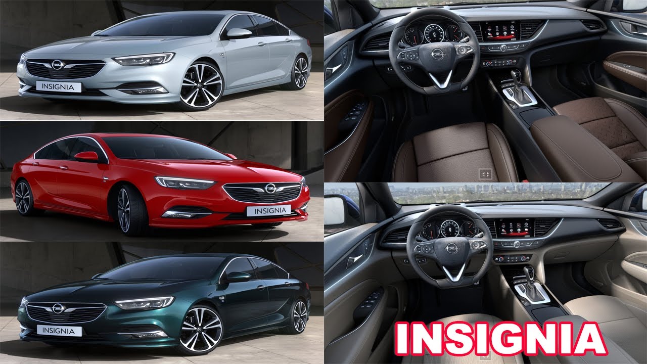 2018 Opel Insignia Grand Sport - Exterior Colors & Interior Styles