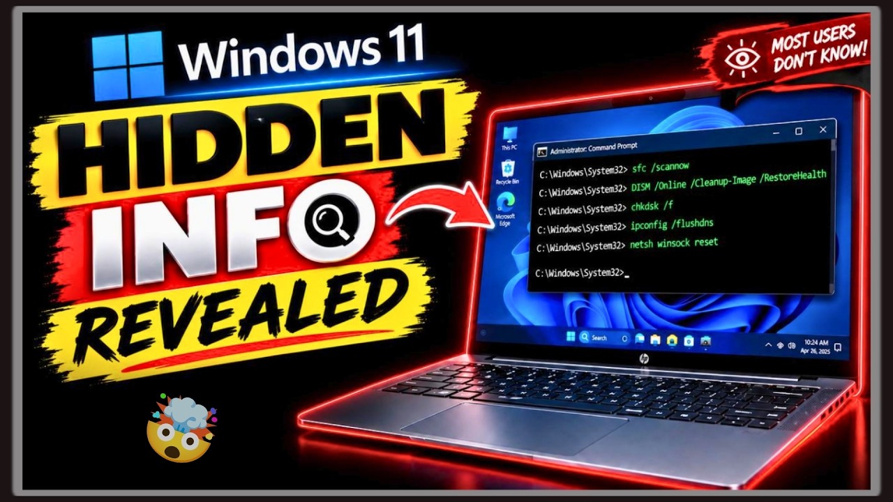 These Secret Windows Commands Reveal Everything You Need to Know