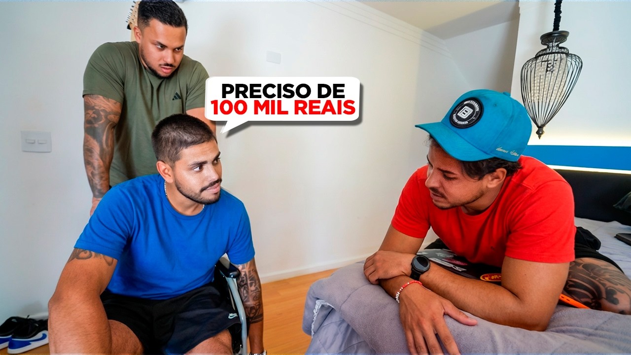 TESTE SOCIAL COM MEUS AMIGOS * preciso de 100 mil pra fazer uma cirurgia *