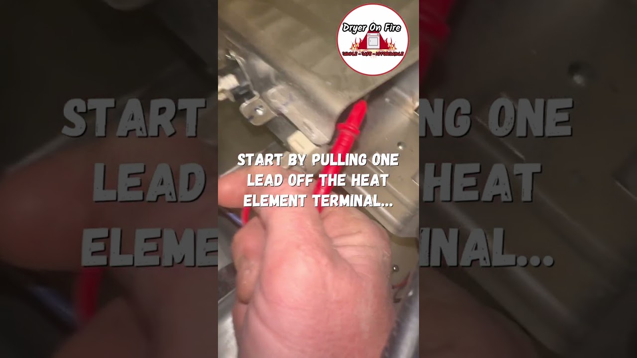 How to Diagnose and Fix a Samsung Dryer No Heat issue 🔥😎