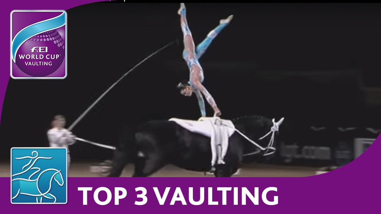 FEI World Cup&trade; Vaulting - Munich, Top 3 Females