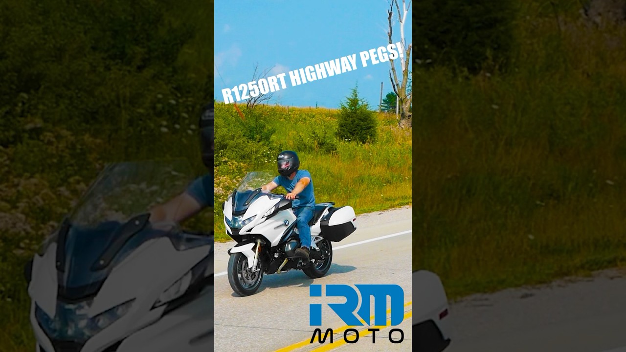 BMW R1250RT Highway Pegs #bmwmotorrad #bmwr1250rt #bmwmotorcycle #bmwr1250gs #bmwlife #bmwtouring