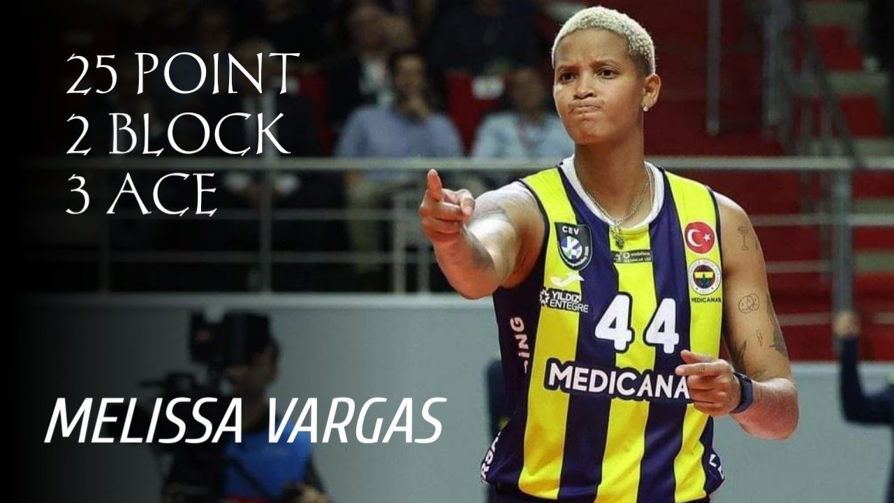 Melissa vargas | 25 points | Fenerbahce v s. Galatasaray | Turky volleyball League 2024