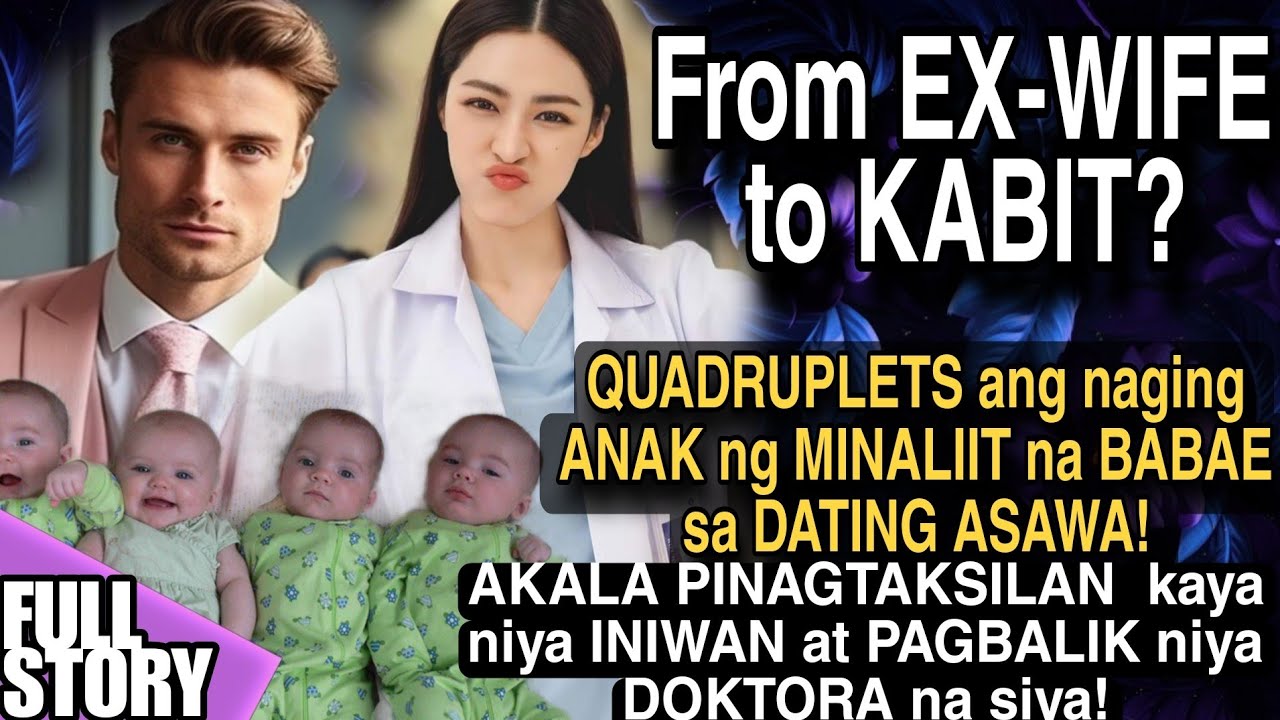 EX-WIFE TO KABIT.QUADRUPLETS ANG ANAK NG MINALIIT NA BABAE  SA  EX-ASAWA!PERO NAGULAT SA NALAMAN