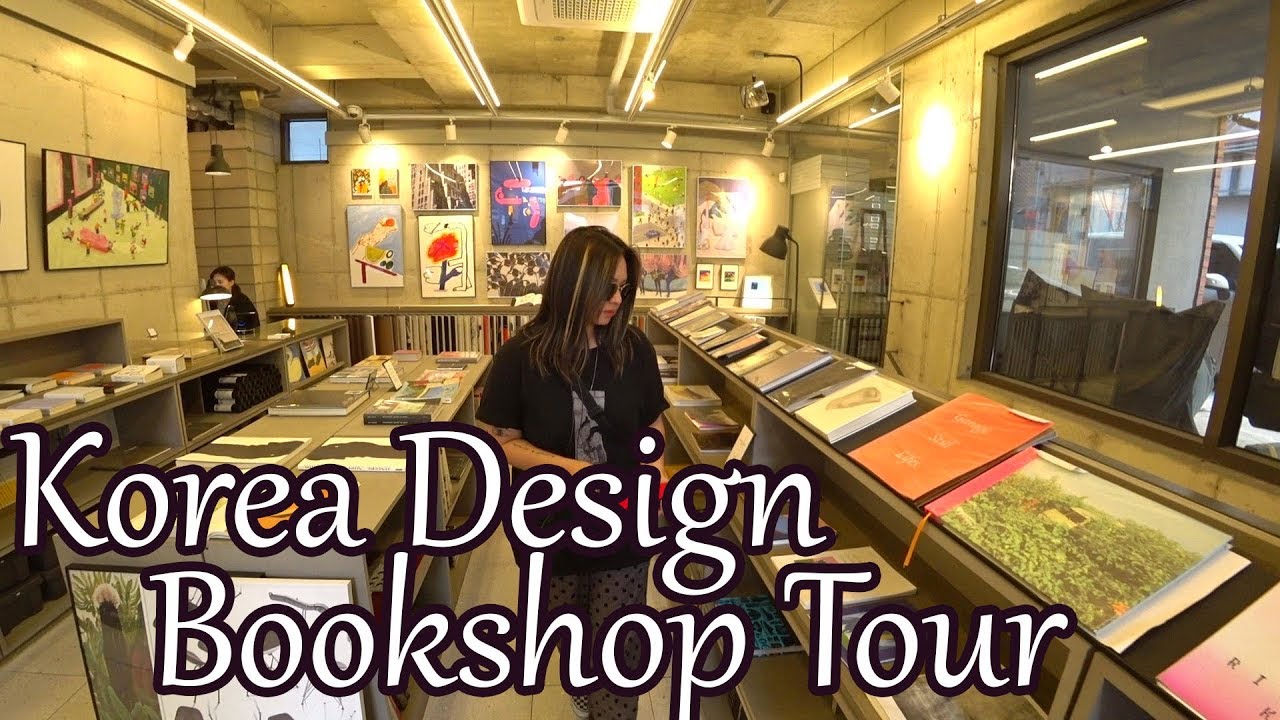 Korea Design Bookstore Tour with a local designer