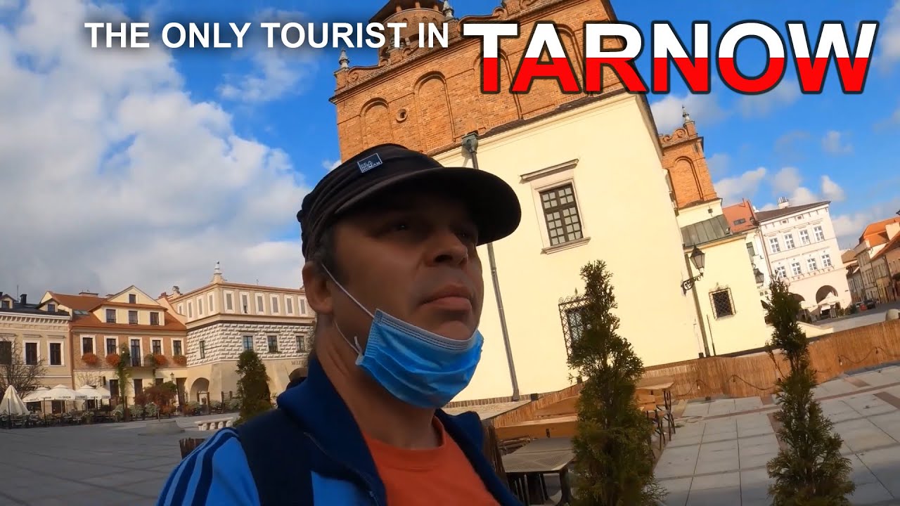 THE ONLY TOURIST IN TARNOW, POLAND!