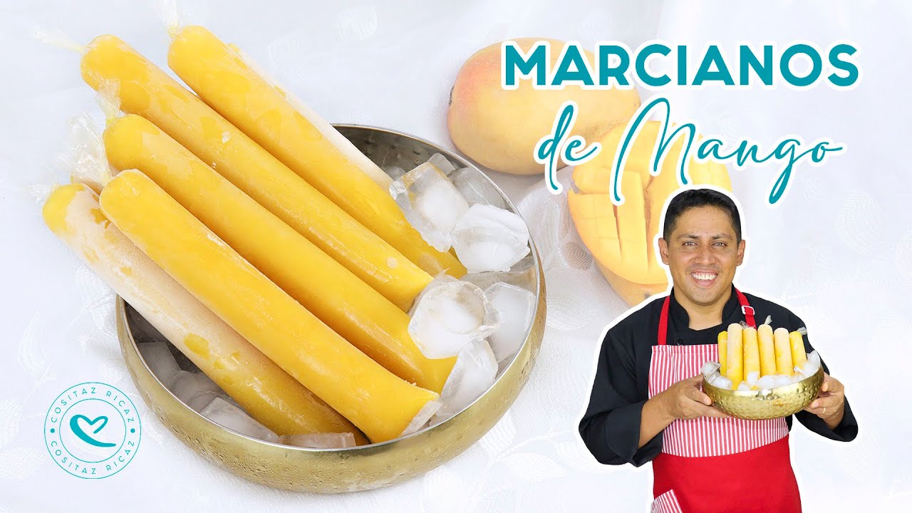 Cómo hacer MARCIANOS DE MANGO - receta fácil / Cositaz Ricaz