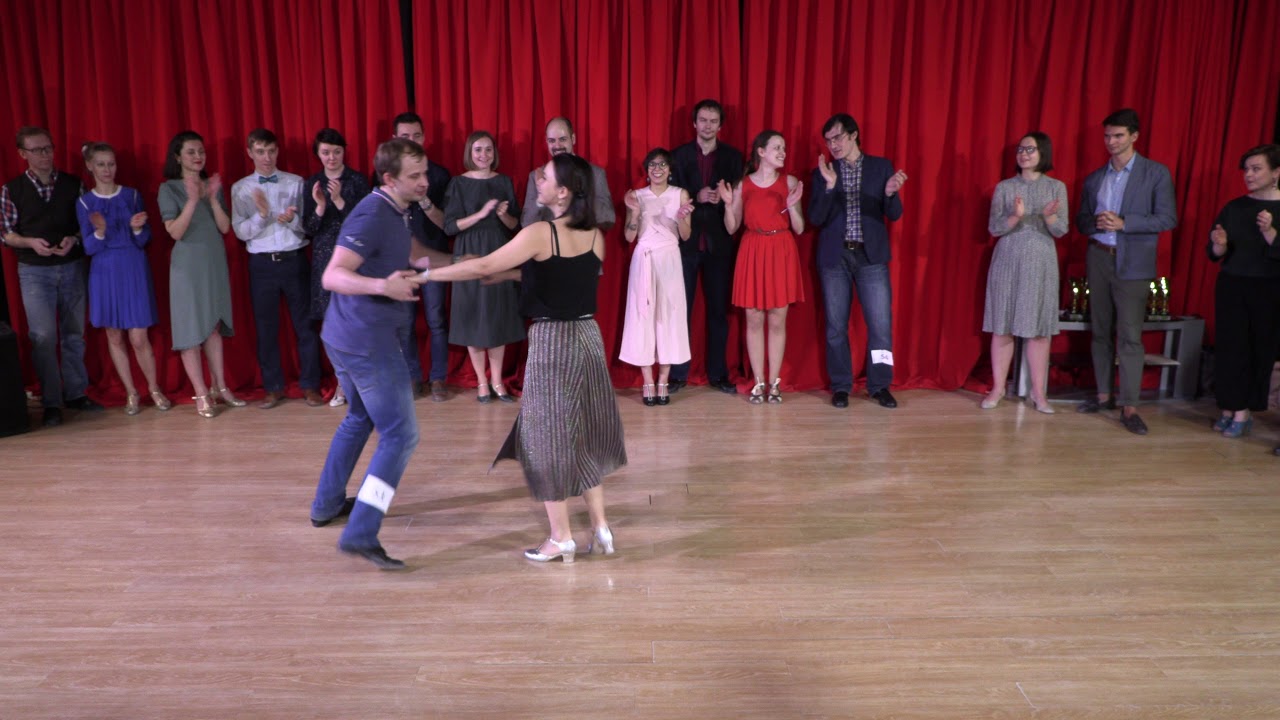 Anastasia Makarenko & Sergey Bulatnov at Balboa Open J&J Finals. Tantsklass Cup 2018