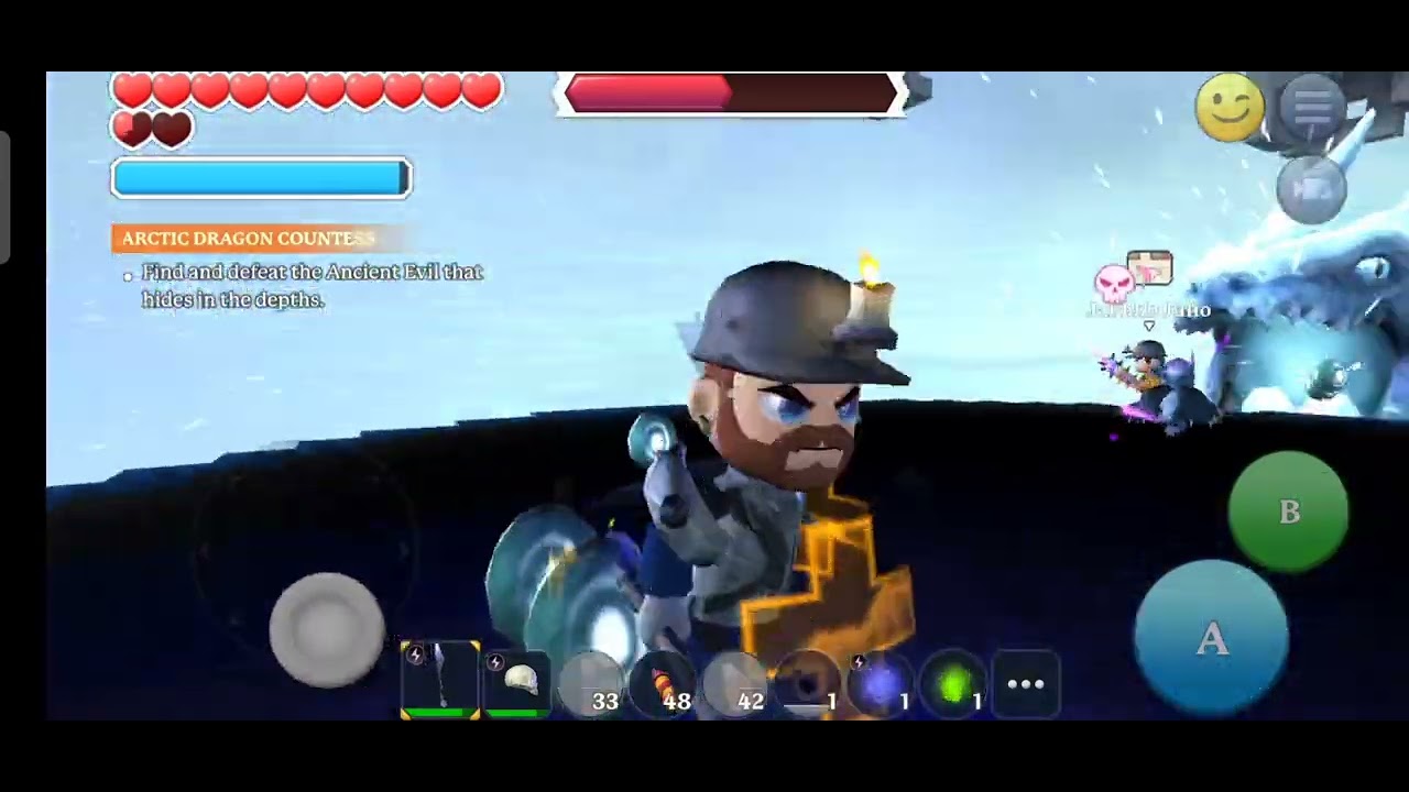Portal Knights | Arctic Dragon Countess - Hardmode Boss Fight