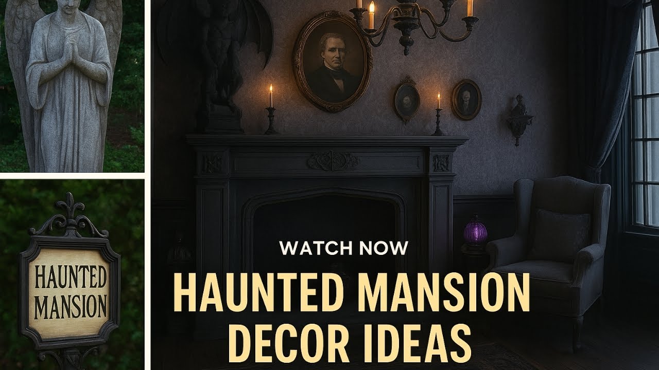 101+ Haunted Mansion Decor Ideas 2025 | DIY Victorian Halloween & Disney Theme