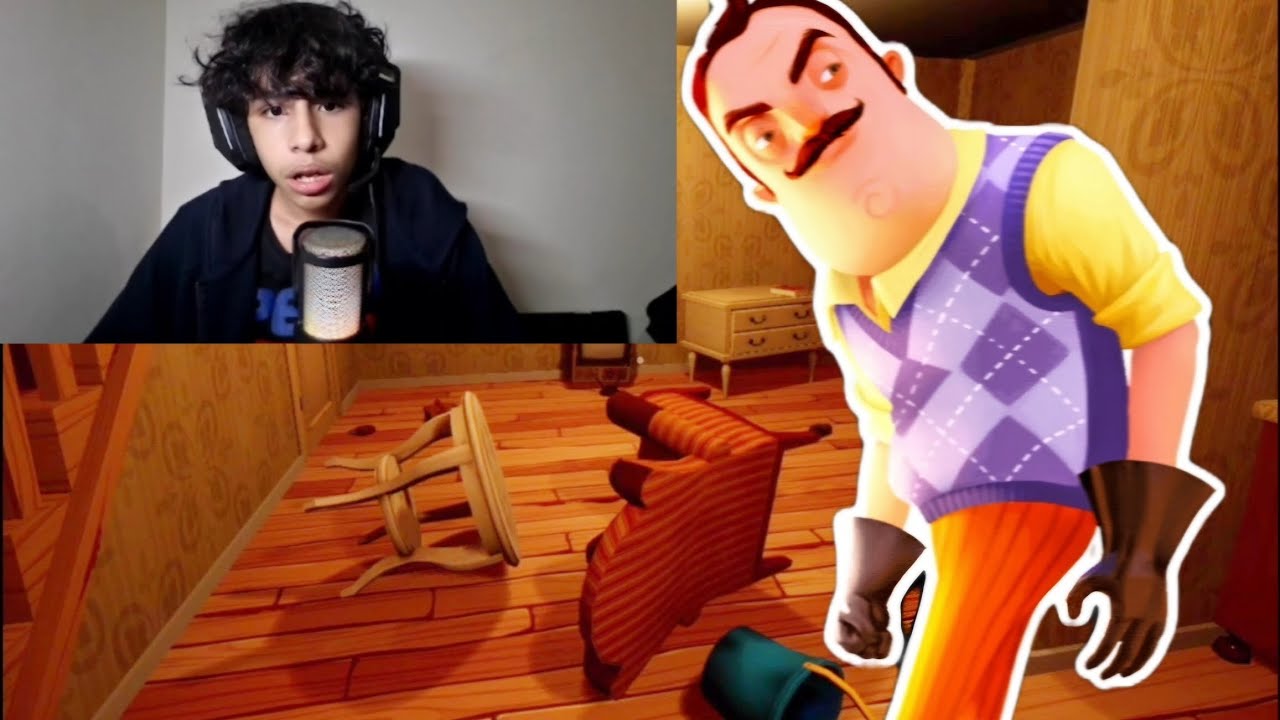 THE NEIGHBOR BROKE INTO MY HOUSE!! | HELLO NEIGHBOR REBORN