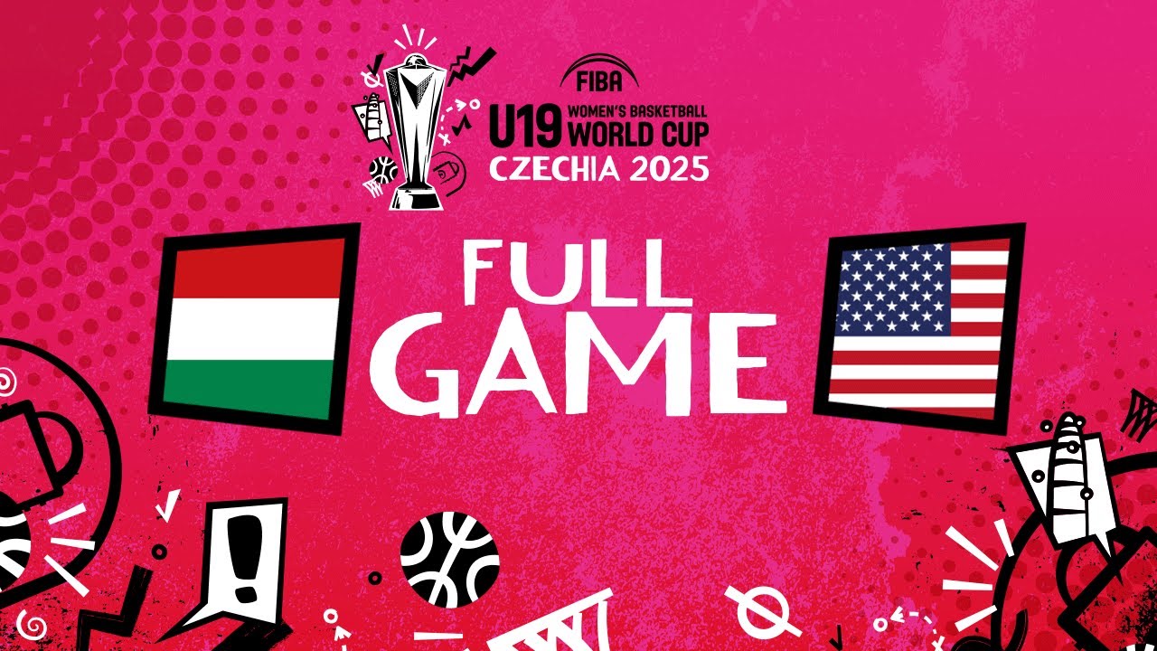 Group Phase | Hungary v USA | Full Basketball Game | FIBA U19 Women's Basketball World Cup 2025