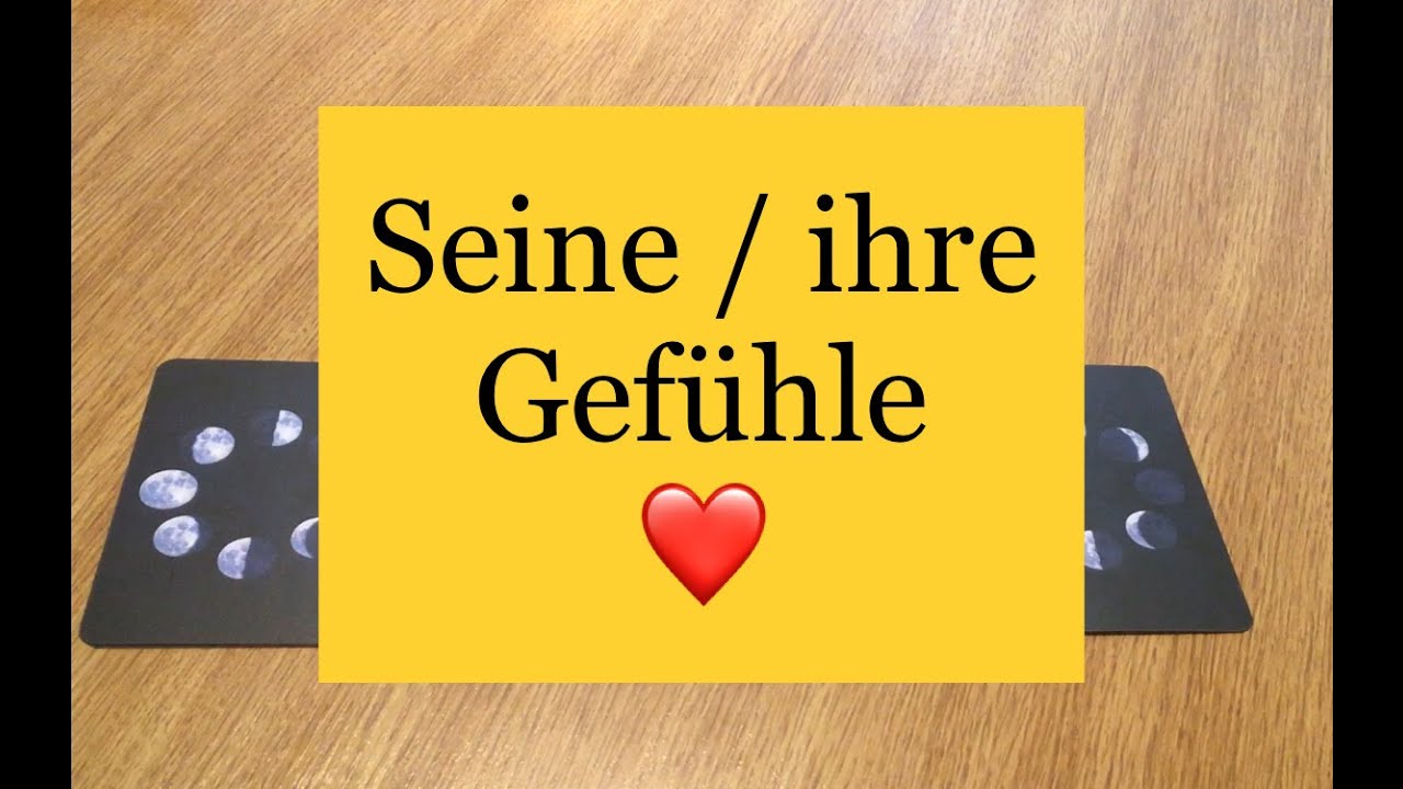 Auswahlorakel Liebe: Seine / ihre Gefühle