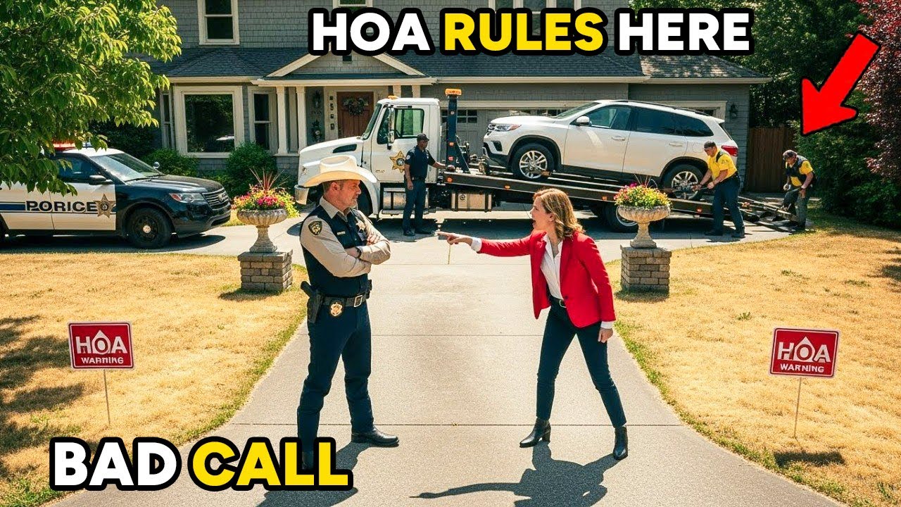 I Inherited an Old House — HOA Karen Kept My Driveway; I’m the Sheriff Who Towed Her Car