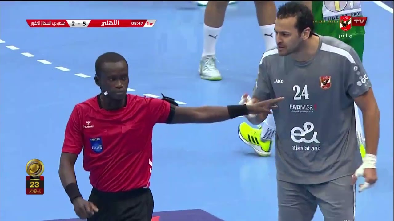مباراة رجال يد الأهلي أمام منتدى درب السلطان المغربي | 36 - 23 | في كأس الكؤوس الإفريقية لكرة اليد