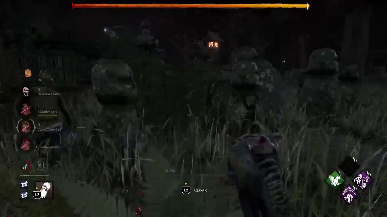 DBD killer and surviver gameplay