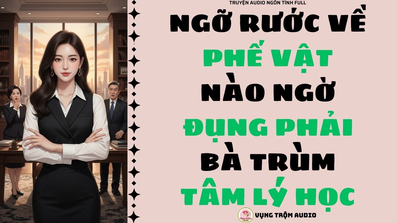 [Truyện Audio Full] NGỠ RƯỚC VỀ PHẾ VẬT, NÀO NGỜ ĐỤNG PHẢI BÀ TRÙM TÂM LÝ HỌC | Vụng Trộm Audio