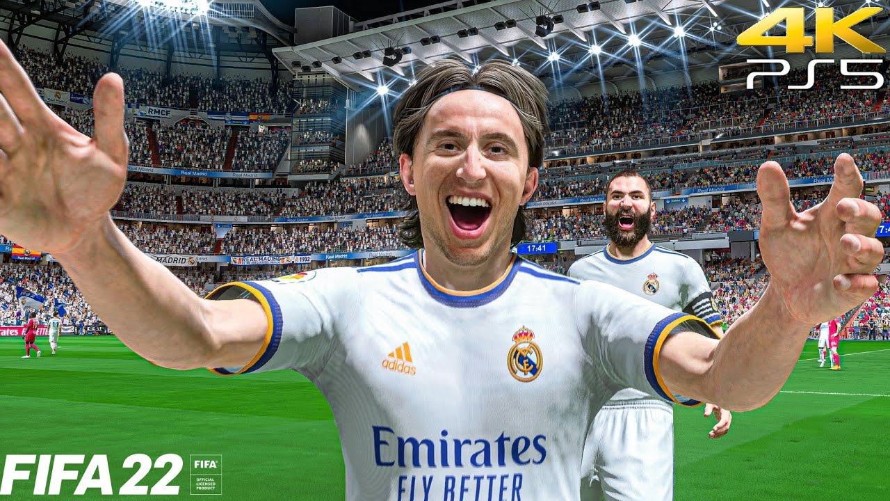 FIFA 22 - Real Madrid vs Manchester City | Champions League |  PS5  [4K HDR]
